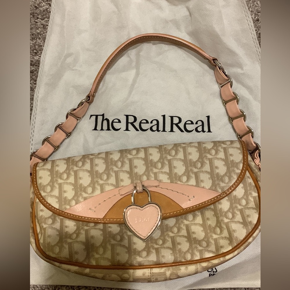 Dior Monogram Romantic Heart Purse